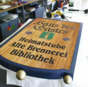 Gestrahltes Holz