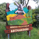 Bild in mehreren Ebenen, handbemaltes wasserfestes Sperrholz.